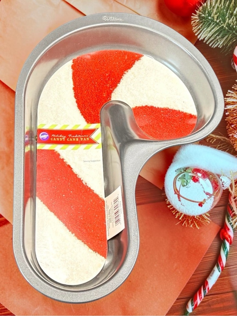 WILTON Candy Cane Cake Shaped Cake Pan